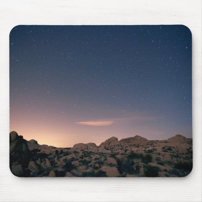 Mousepad Sunset Sobre Joshua Tree Parque Nacional (Frente)