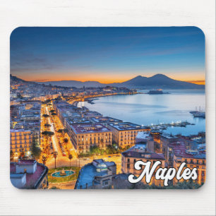 Mousepad Sunset Sobre Nápoles, Itália