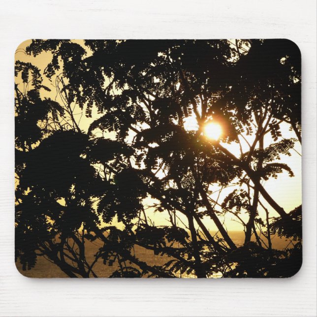 Mousepad Sunset Through Tres I Fotografia Tropical (Frente)