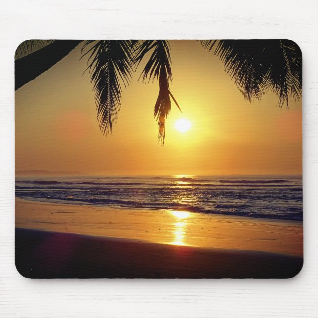 Mousepad Sunset tropical (Frente)
