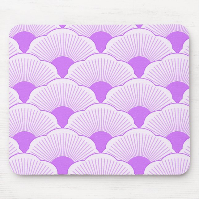 Mousepad Sunset, violeta tonal, textura concreta (Frente)