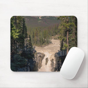 Mousepad Sunwapta Falls, Fotografia Canadiana em Cascata