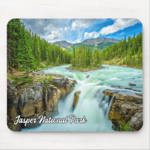 Mousepad Sunwapta Falls, Jasper National Park