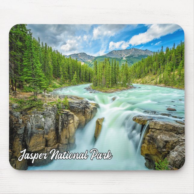Mousepad Sunwapta Falls, Jasper National Park (Frente)