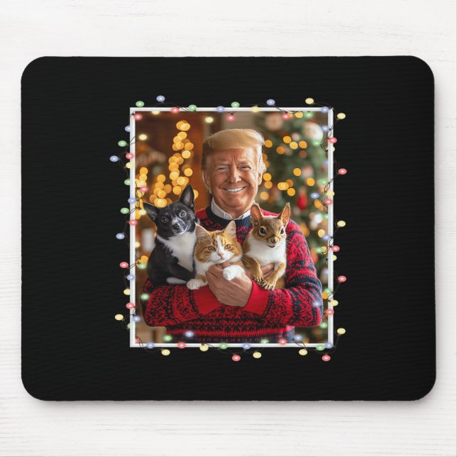 Mousepad Suor de Natal Trump Pet Pet Lover (Frente)
