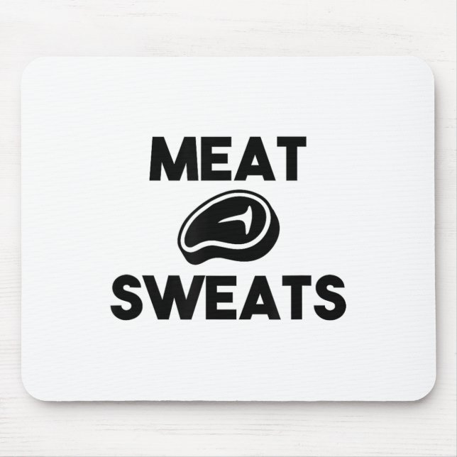Mousepad Suores De Carne Para Carne De Chef Churrasco De Fu (Frente)