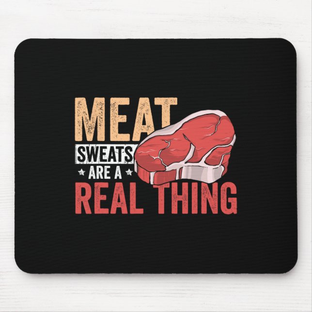 Mousepad Suores De Carne São Uma Coisa Real Entusiasta De C (Frente)