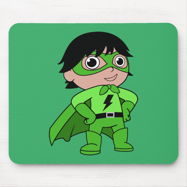 Mousepad Super Boy Herói de Ação (Frente)