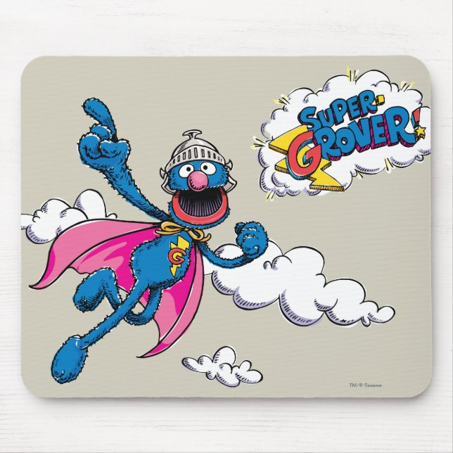 Mousepad Super Grover Antigo (Frente)