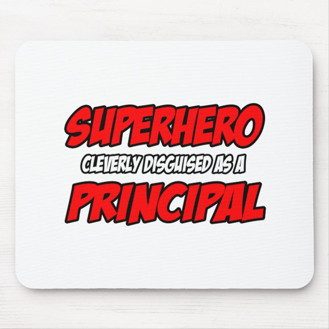 Mousepad Super-herói... (Frente)
