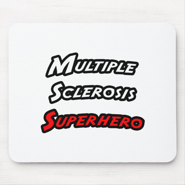 Mousepad Super-herói da esclerose múltipla (Frente)