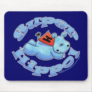 Mousepad Super Hippo