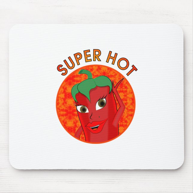 Mousepad Super Hot Pepper Diva (Frente)