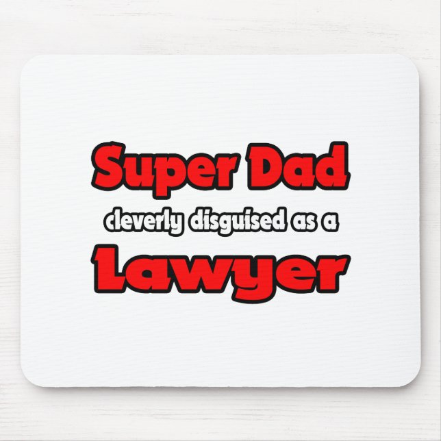 Mousepad Super Pai... Advogado (Frente)