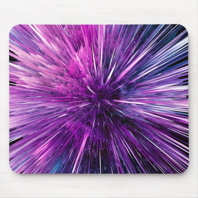 Mousepad Super sônico - lindo roxo (Frente)