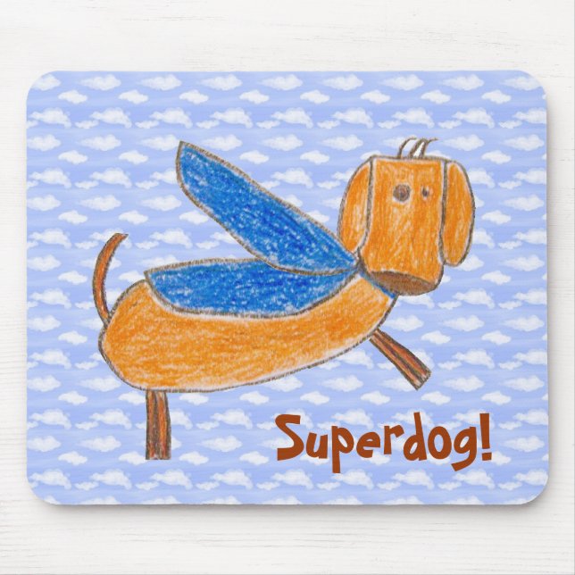 Mousepad Superdog! Tapete do rato (de Maggie) (Frente)