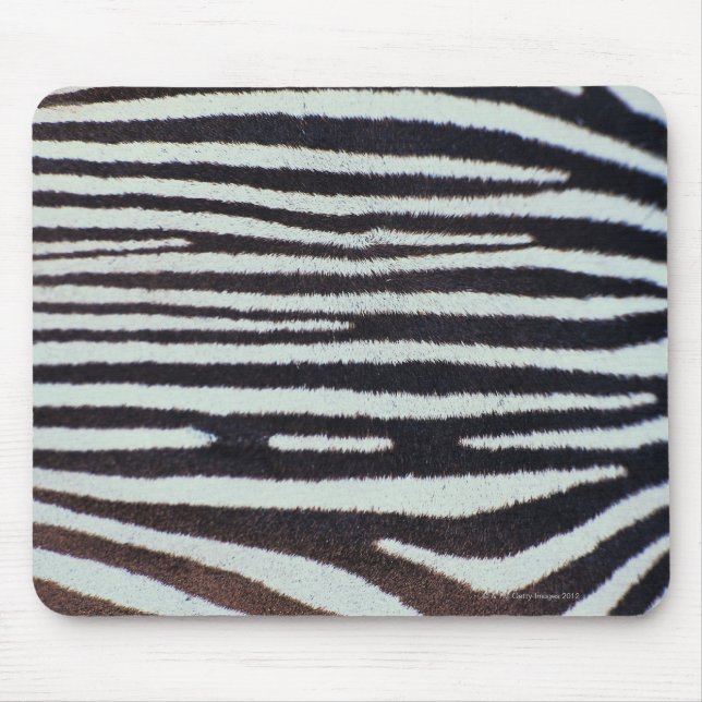 Mousepad Superfície da pele do zebra (Frente)