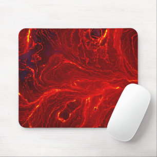 Mousepad Superfície de Lava Quente (Estilo 3) Pintura a Óle