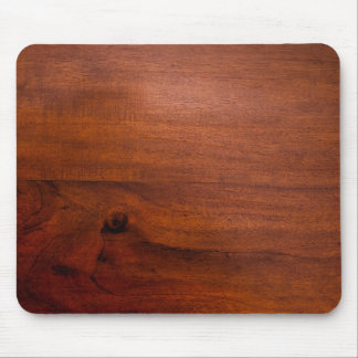 Mousepad Superfície de Madeira de Mahogany
