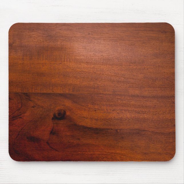 Mousepad Superfície de Madeira Mogno (Frente)
