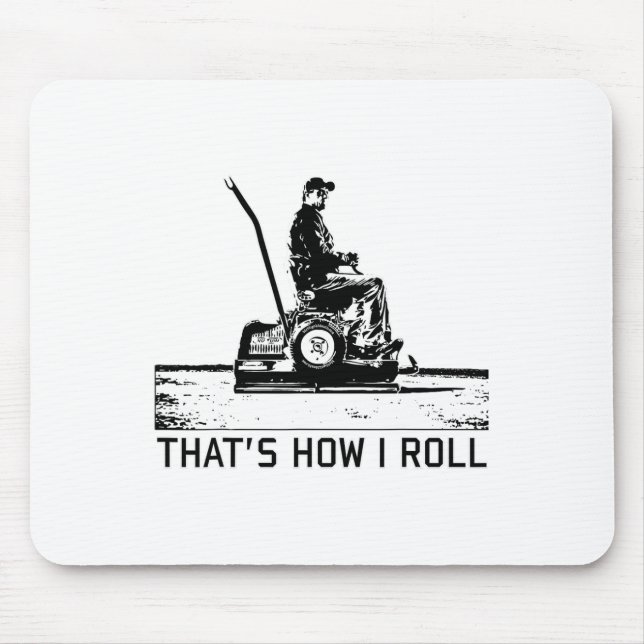 Mousepad Superintendente do Curso de Golfe - É assim que eu (Frente)