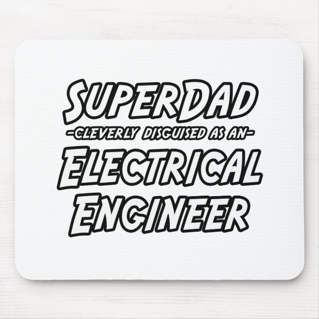 Mousepad SuperPai, Engenheiro elétrico (Frente)