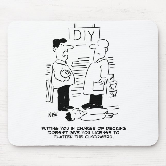 Mousepad Superstore Retail Comprar Worker e Compro Manager (Frente)