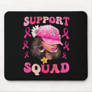 Mousepad Suportar Cancer da Mama do Guerreiro Rosa-Rosa-Tro