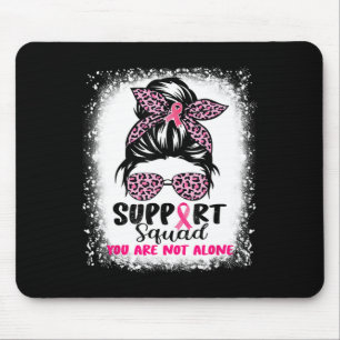 Mousepad Suportar Cancer da Mama do Guerreiro Rosa-Rosa-Tro