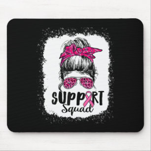 Mousepad Suportar Cancer da Mama do Guerreiro Rosa-Rosa-Tro