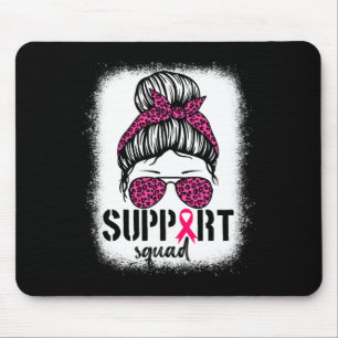 Mousepad Suportar Cancer da Mama do Guerreiro Rosa-Rosa-Tro