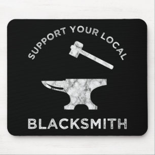 Mousepad Suportar o ferreiro local