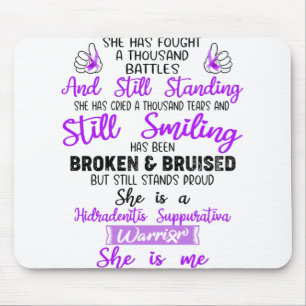Mousepad Suportar Presentes De Guerreiro Supurativa Hidrade