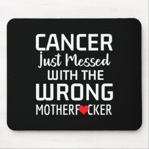 Mousepad Suporte à consciência do cancer Comece a combater