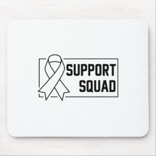 Mousepad Suporte à Consciência do Guerreiro Laranja Esquadr