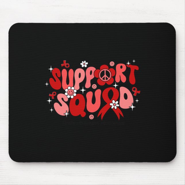 Mousepad Suporte à Groovy Dão de Consciência do Aneurísmo d (Frente)