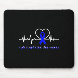 Mousepad Suporte a pulsação do guerreiro de conscientização