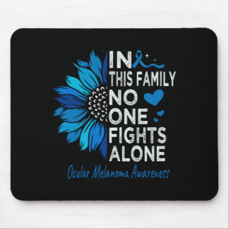 Mousepad Suporte ao Girassol de Conscientização do Melanoma