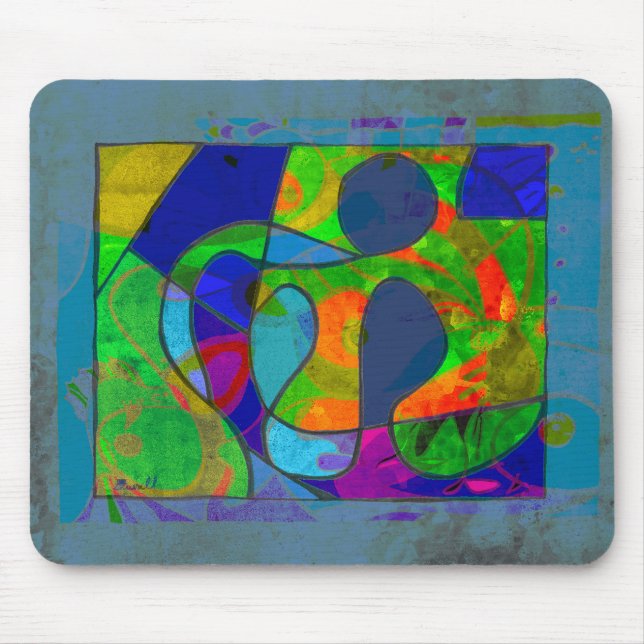 Mousepad Suporte de mouse abstrato 6 (Frente)