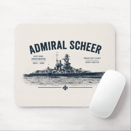Mousepad Suporte de mouse Admiral Scheer