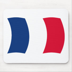 Mousepad Suporte de Mouse Bandeira da França