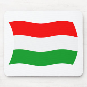 Mousepad Suporte de Mouse Bandeira da Hungria