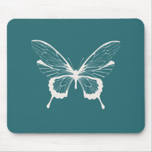Mousepad Suporte de Mouse Borboleta