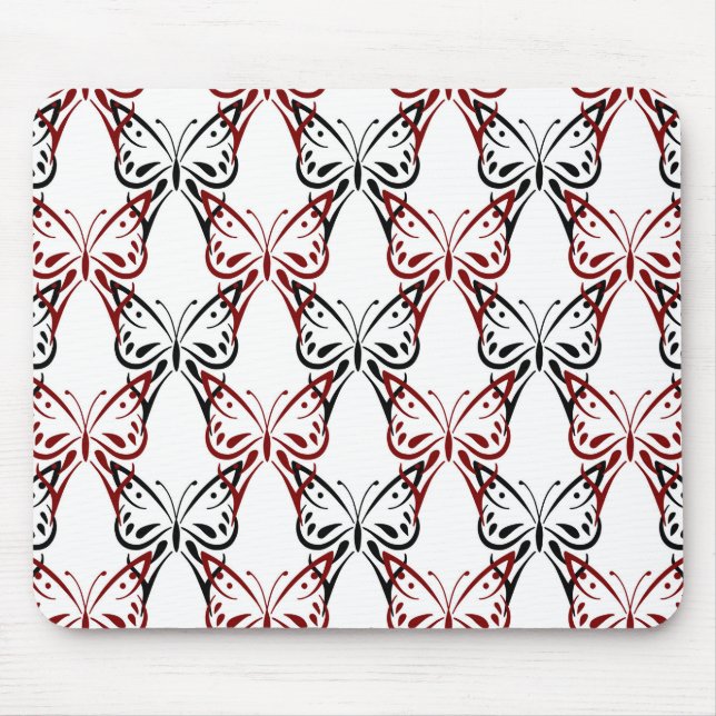 Mousepad Suporte de Mouse Borboletas (Frente)