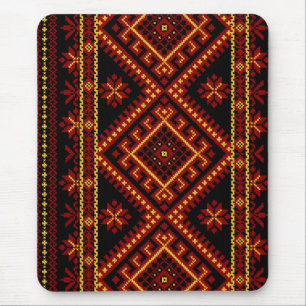 Mousepad Suporte de Mouse Cruz Ucraniana Bordado