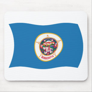 Mousepad Suporte de Mouse da Bandeira de Minnesota