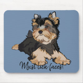 Mousepad Suporte de Mouse Deve Lamber Caras/Cachorrinho Ter