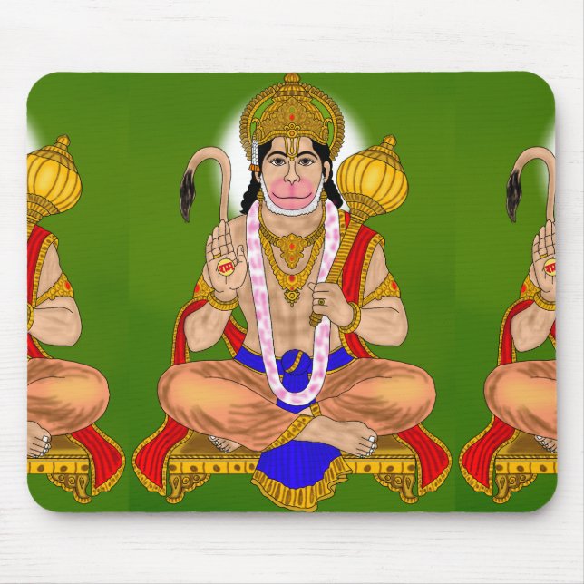 Mousepad Suporte de Mouse do Senhor Hanuman (Frente)