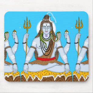 Mousepad Suporte de Mouse do Senhor Shiva