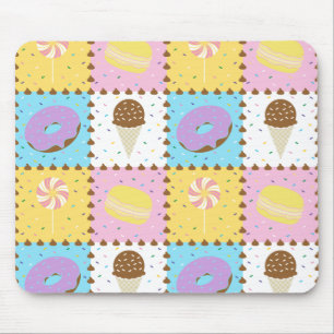 Mousepad Suporte de Mouse Doces Anseios